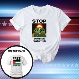 Stop Bombing Palestine Free Palestine Hoodie T-Shirts