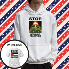 Stop Bombing Palestine Hoodie Shirt