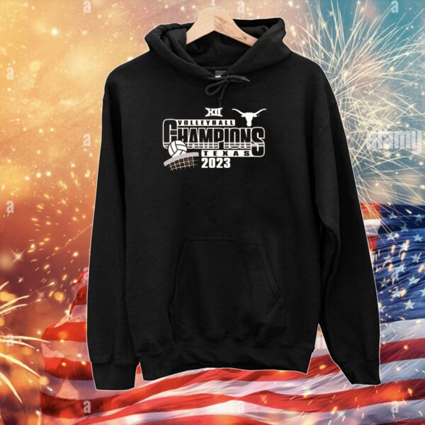 Texas Longhorns 2023 Women’s Volleyball Regular Season Champions Locker Room Hoodie T-Shirts