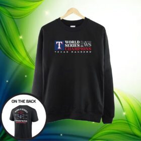 Texas Rangers 2023 World Series Champions Milestone Schedule Shirt
