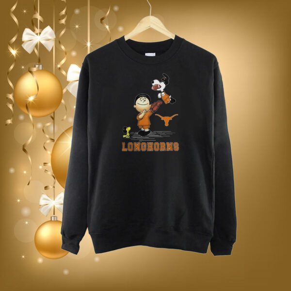 Texas longhorns the Peanuts Christmas 2023 SweatShirt