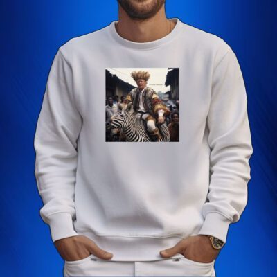 Trump History Donald Trump King Of Africa Sweartshirt
