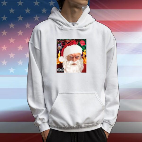 Trump Santa Mugshot Tacky Hoodie T-Shirt