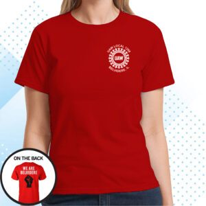 Uaw We Are Belvidere Red T-Shirts