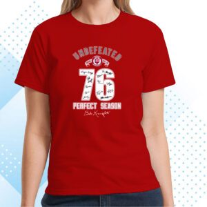 Undefeated Indiana Hoosiers 76 Perfect Season Sweartshirts