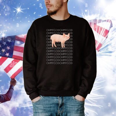 Vessyteena Shane Dawson Oh My God Pig Hoodie Shirt