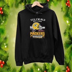 Yes I’m old but I saw city helmet Green Bay Packers back 2 back super bowl champions SweatShirts