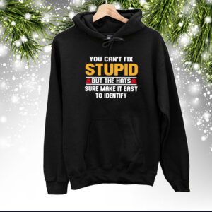 You Can’t Fix Stupid But The Hats Sure Make It Easy To Identify SweatShirts