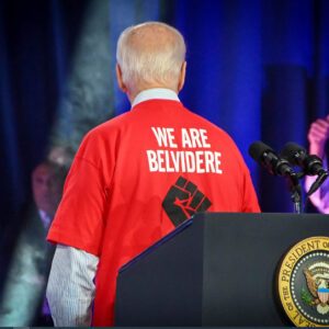 Official Uaw We Are Belvidere Red T-Shirt