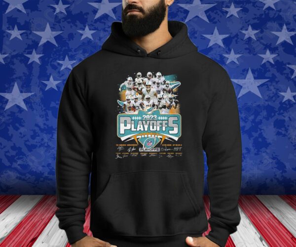 Miami Dolphins 2023 Playoffs Signature Shirts