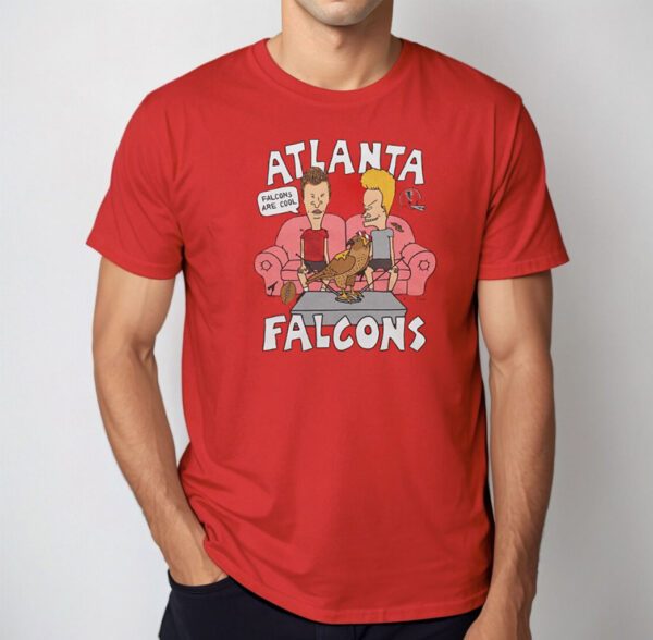 Beavis And Butt Head X Atlanta Falcons Are Cool T-Shirt