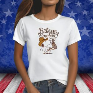 Snoopy Posters Ride Em Cowboy Snoopy Shirts