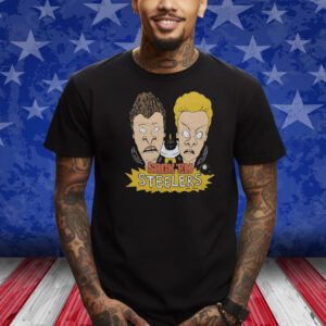 Beavis And Butt-Head X Pittsburgh Steelers Sack ’Em T-Shirt