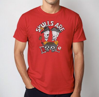 Beavis And Butt-Head X Tampa Bay Buccaneers Skulls T-Shirt