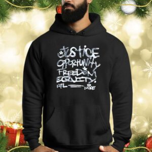 Mike Tomlin Justice Opportunity Equity Freedom Hoodie