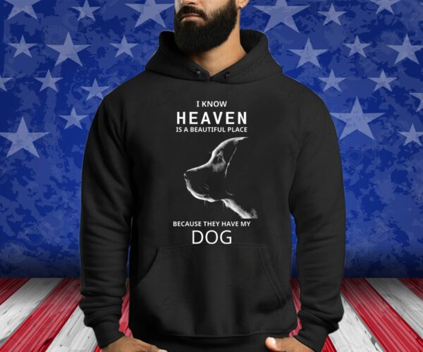 Keanu Reeves I Know Heaven Is A Beautiful Place Because They Have My Dog Shirts