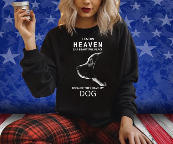 Keanu Reeves I Know Heaven Is A Beautiful Place Because They Have My Dog Shirts