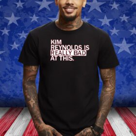 Kim Reynolds Is Really Bad At This T-Shirt