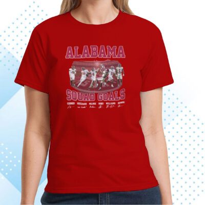 Alabama Squad Goals Tee Shirt
