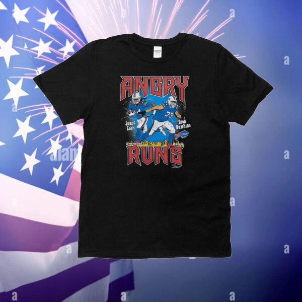 Angry Runs Bills Cook And Dawkins T-Shirt