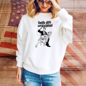 Antifa Girls Need Discipline SweatShirt