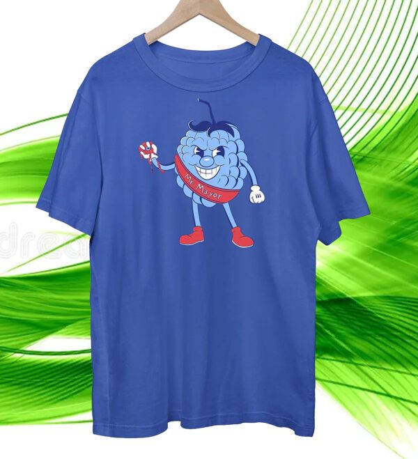 Blueberry Guy Mr. Mayor Hoodie Shirts