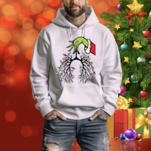 Christmas Grinch , Doctors Christmas , Lung Xmas Lights Sweater