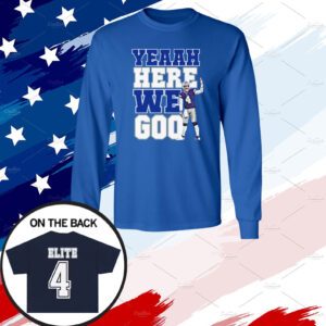 Dak Prescott Yeaah Here We Go Tee Shirts