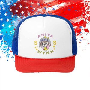 Drake Anita Max Wynn Trucker Hat Embroidery Caps