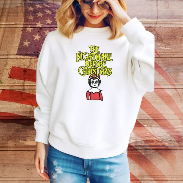 Elf On The Shelf The Nightmare Before Christmas SweatShirt