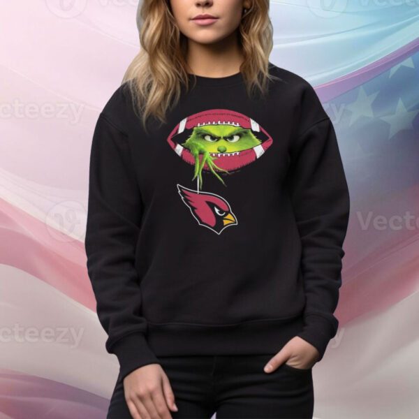 Ew People The Grinch Hold Arizona Cardinals Logo SweatShirt