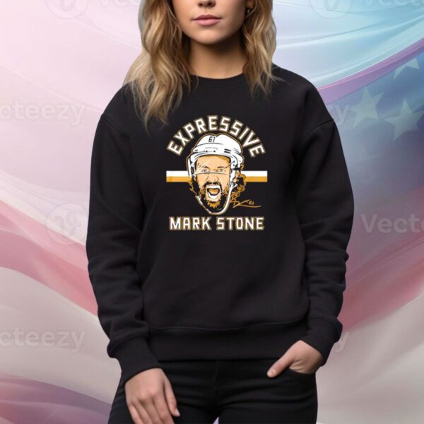 Expressive Mark Stone Vegas Golden Knights Signature SweatShirt