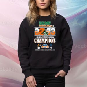 Famu Rattlers 2023 Cricket Celebration Bowl Champions Florida A&M 30 – 26 Howard Bison December 16, 2023 AT Mercedes-Benz Stadium In Atlanta, Georgia Hoodie TShirts