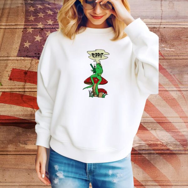 Fourtwenty Rippit Frog SweatShirt