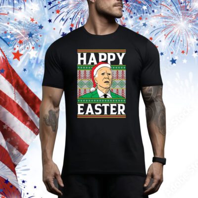 Happy Easter Hilarious Sleepy Confused Joe Biden Happy Holidays Merry Christmas Jolly Santa Claus SweatShirts