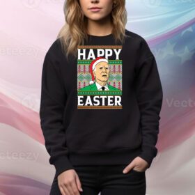 Happy Easter Hilarious Sleepy Confused Joe Biden Happy Holidays Merry Christmas Jolly Santa Claus SweatShirt