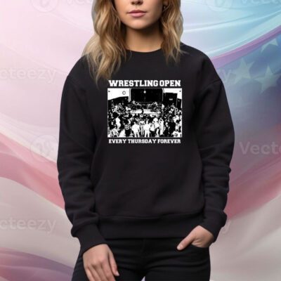 Iwtv Wrestling Open Eagle Eye Every Thursday Forever SweatShirt
