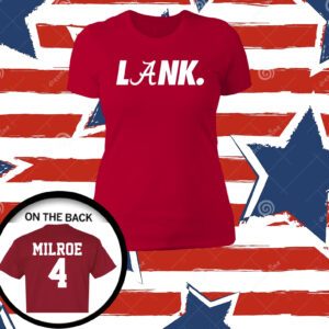 Jalen Milroe Alabama Football Lank TShirts