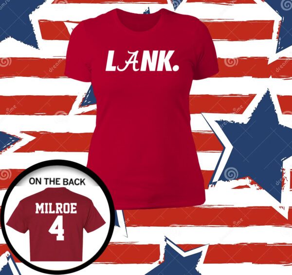 Jalen Milroe Alabama Football Lank TShirts