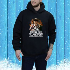 Johnny Cash 70th Anniversary 1954-2024 Thank You For The Memories SweatShirts