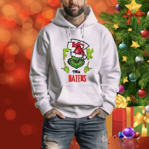 Kansas City Chiefs Santa Grinch Fuck Them Haters Shirt