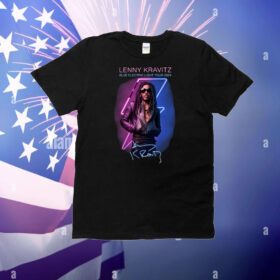 Lenny Kravitz Blue Electric Light Tour 2024 Shirt