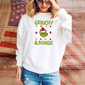Mean Green Guy Christmas Stanley Tumbler,Grinchy And Bougie , Grinch Christmas SweatShirt