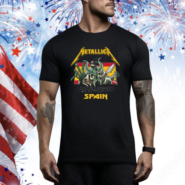 Metallica Spain 2024 SweatShirts
