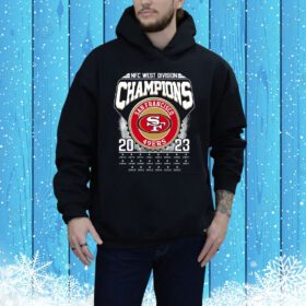 NFC West Division Champions 2023 San Francisco 49ers Hoodie TShirts