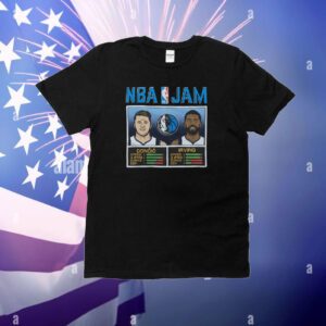 Nba Jam Mavericks Doncic And Irving T-Shirt