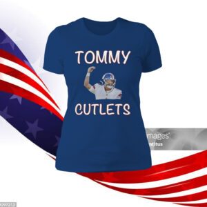 Official NY Giants Tommy DeVito Cutlets Long Sleeve Tee Shirts