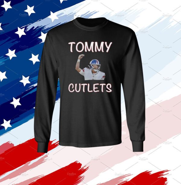 Official NY Giants Tommy DeVito Cutlets Sweat TShirts