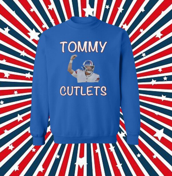 Official NY Giants Tommy DeVito Cutlets Womens Tee TShirts