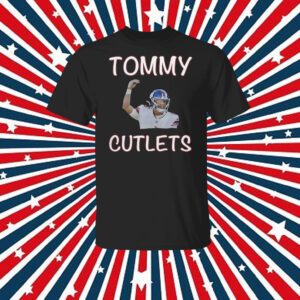 Official NY Giants Tommy DeVito Cutlets Womens TShirt